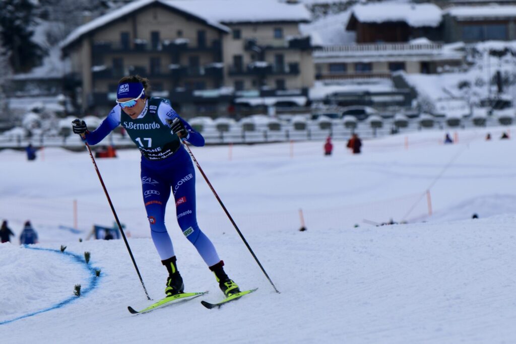 Caterina Ganz Coppa del mondo di sci di fondo Cogne foto di Nicole Jocollé