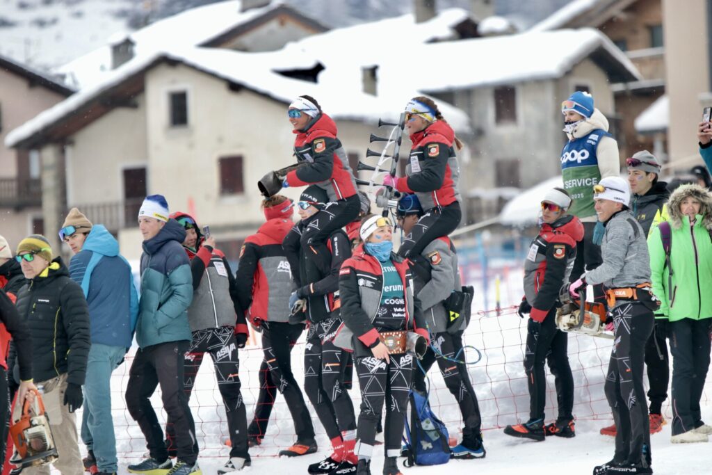 Coppa del mondo di sci di fondo Cogne pubblico