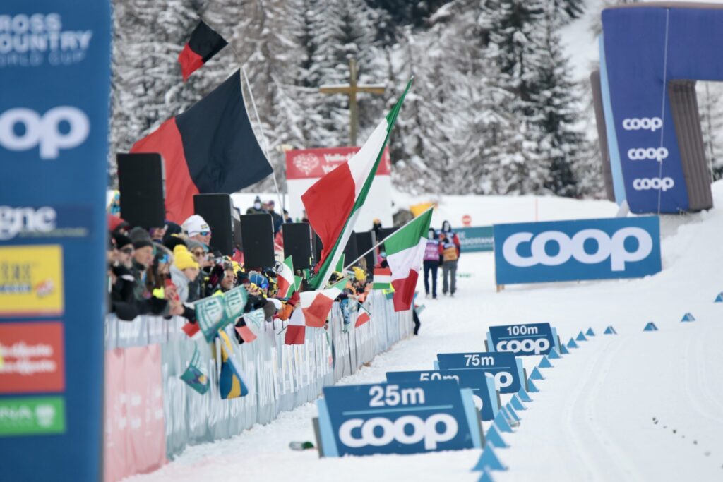 Coppa del mondo di sci di fondo Cogne pubblico