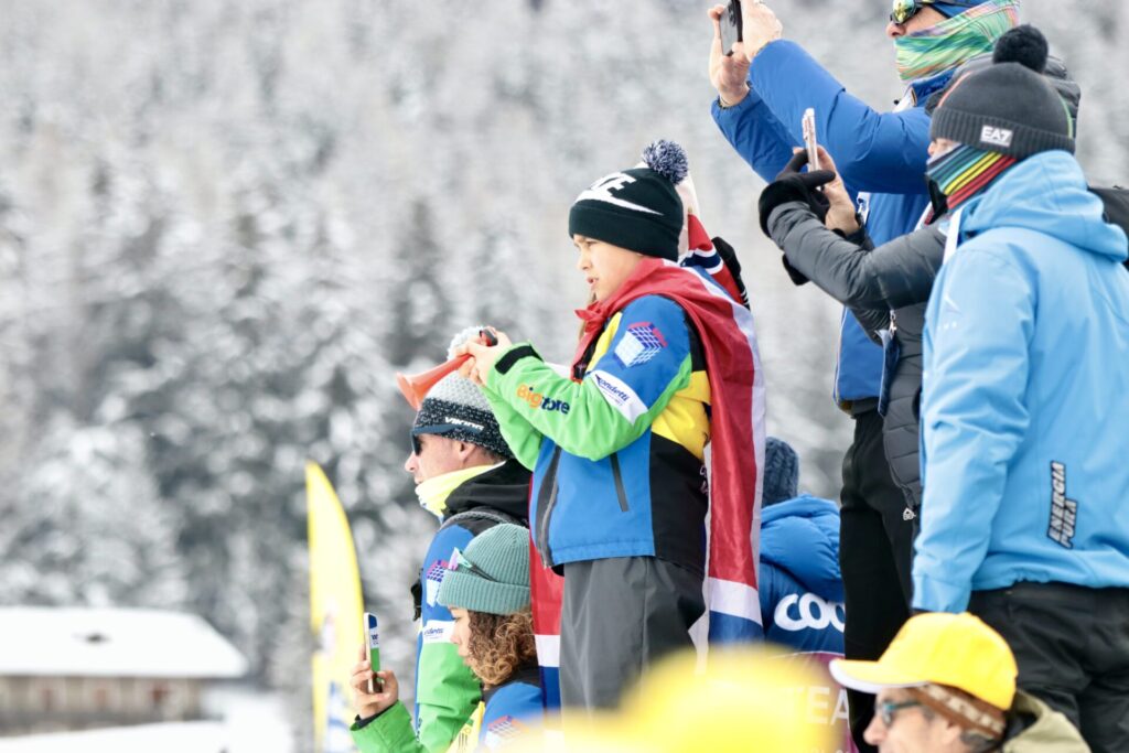 Coppa del mondo di sci di fondo Cogne pubblico