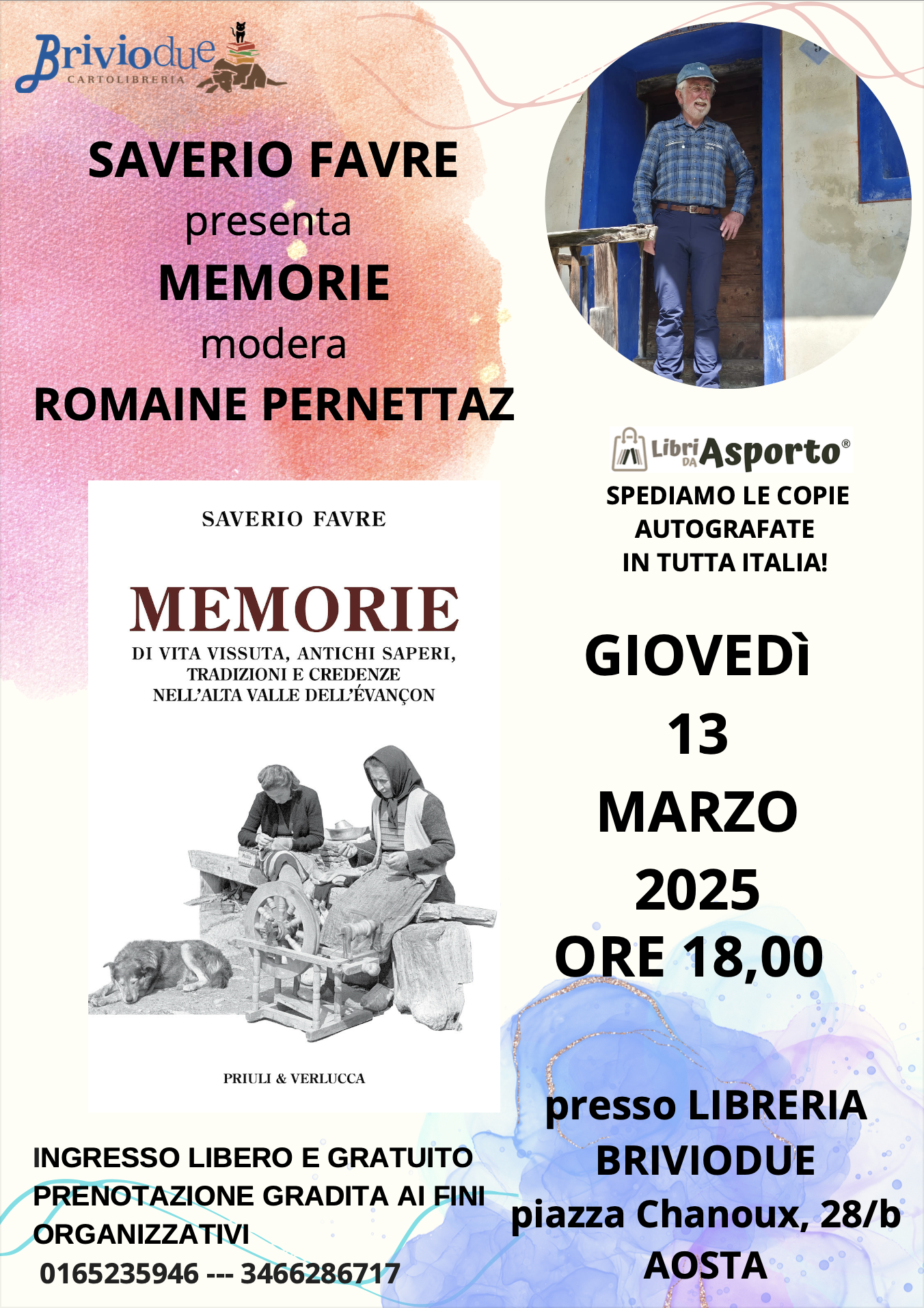 Locandina Saverio Favre