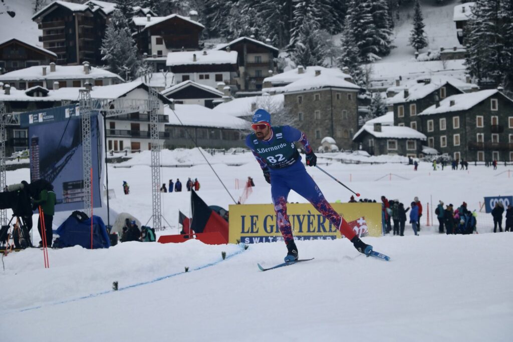 Mark Chanloung Coppa del mondo di sci di fondo Cogne foto di Nicole Jocollé