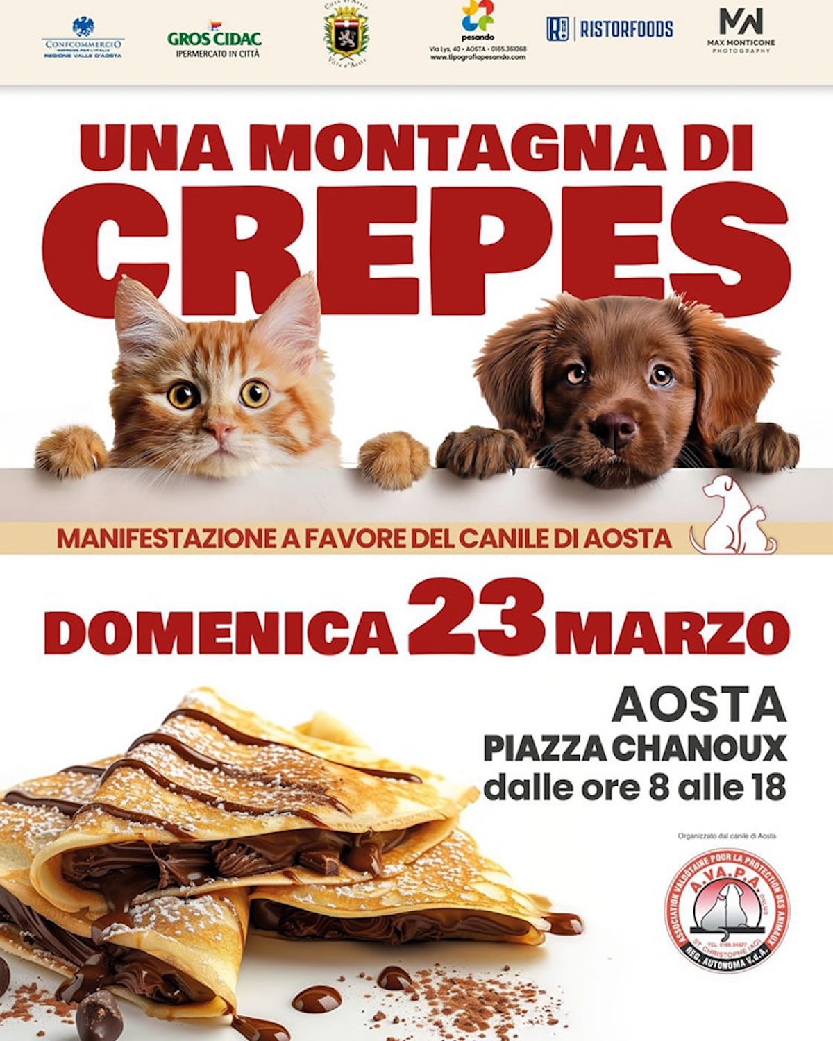 Una montagna di crêpes