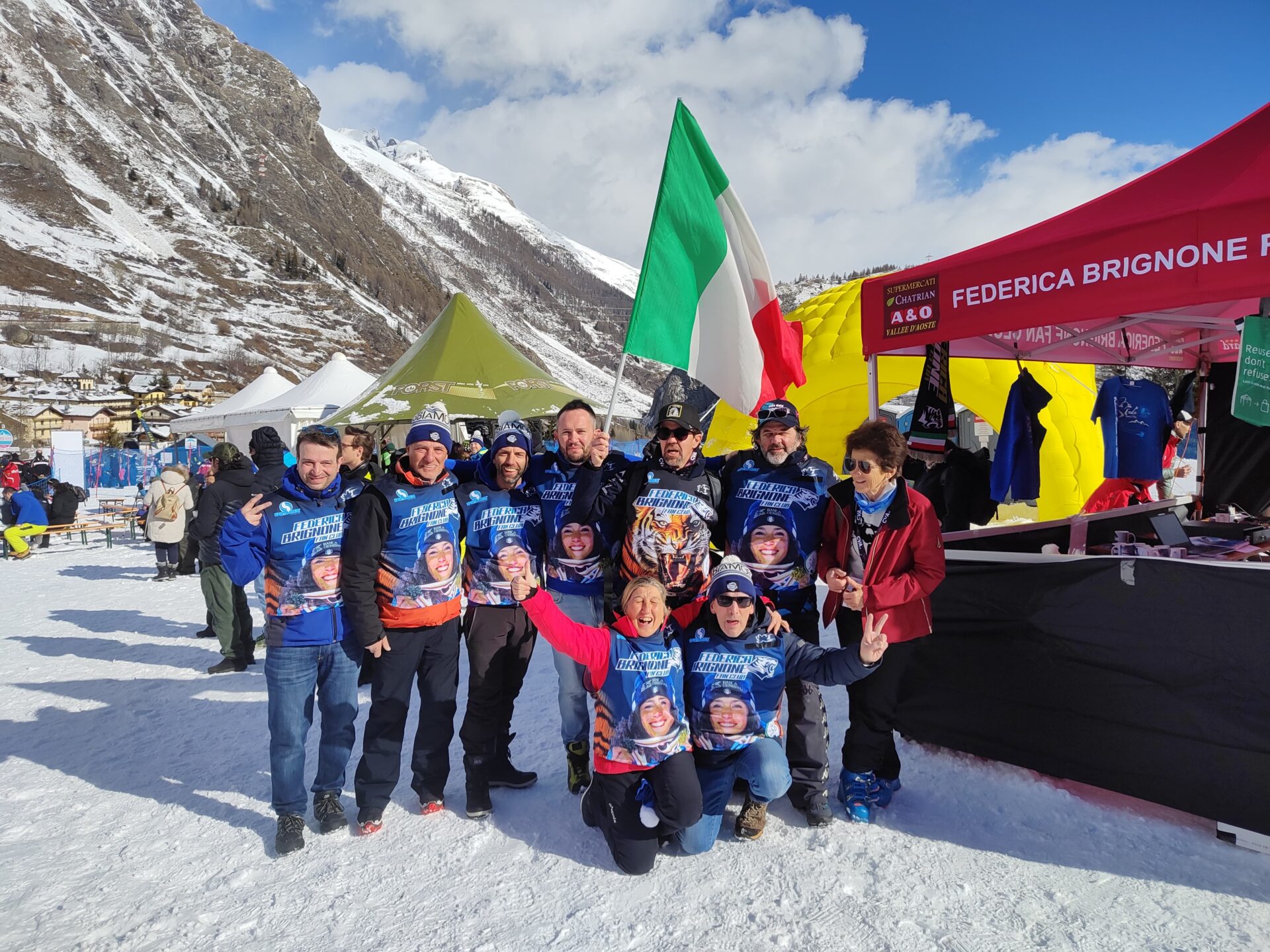 Coppa del Mondo di sci La Thuile tifosi fans club 