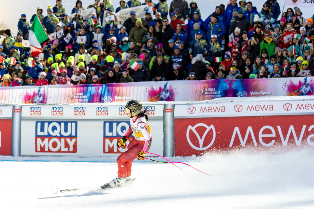 Coppa del mondo sci La Thuile Stephanie Venier PH Roberto Roux