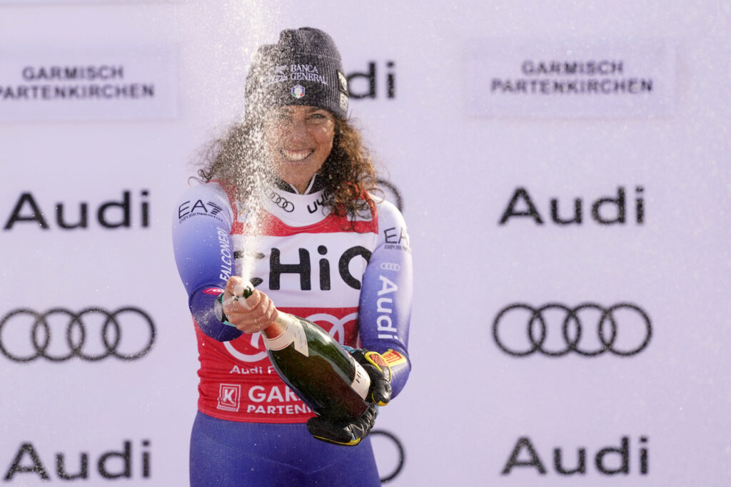 Federica Brignone discesa garmisch Photo Marco Tacca Pentaphoto