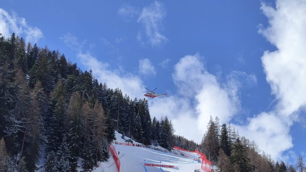 Intervento elisoccorso La Thuile