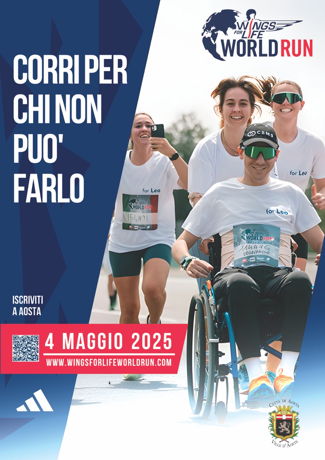 wings for life world run Aosta
