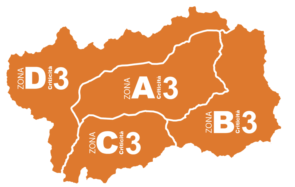 Allerta meteo in Valle d'Aosta mercoledì 16 aprile