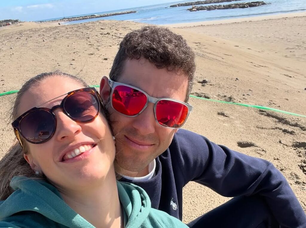 Greta Laurent e Federico Pellegrino foto Instagram