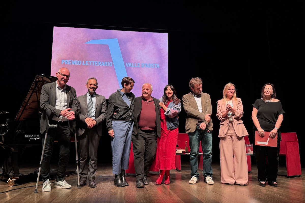 Dario Voltolini ha vinto il Premio Letterario Valle d’Aosta
