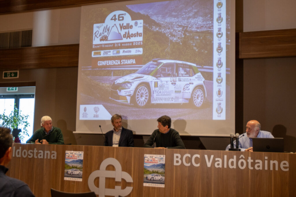 Presentazione Rally Valle d'Aosta 2025