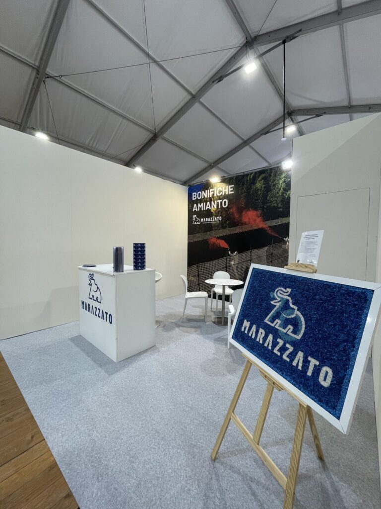 Lo stand di Marazzato Soluzioni Ambientali a Maison & Loisir ()