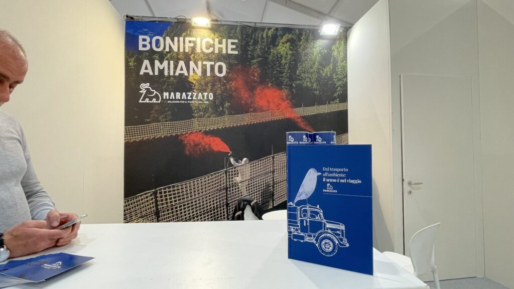 Lo stand di Marazzato Soluzioni Ambientali a Maison & Loisir ()