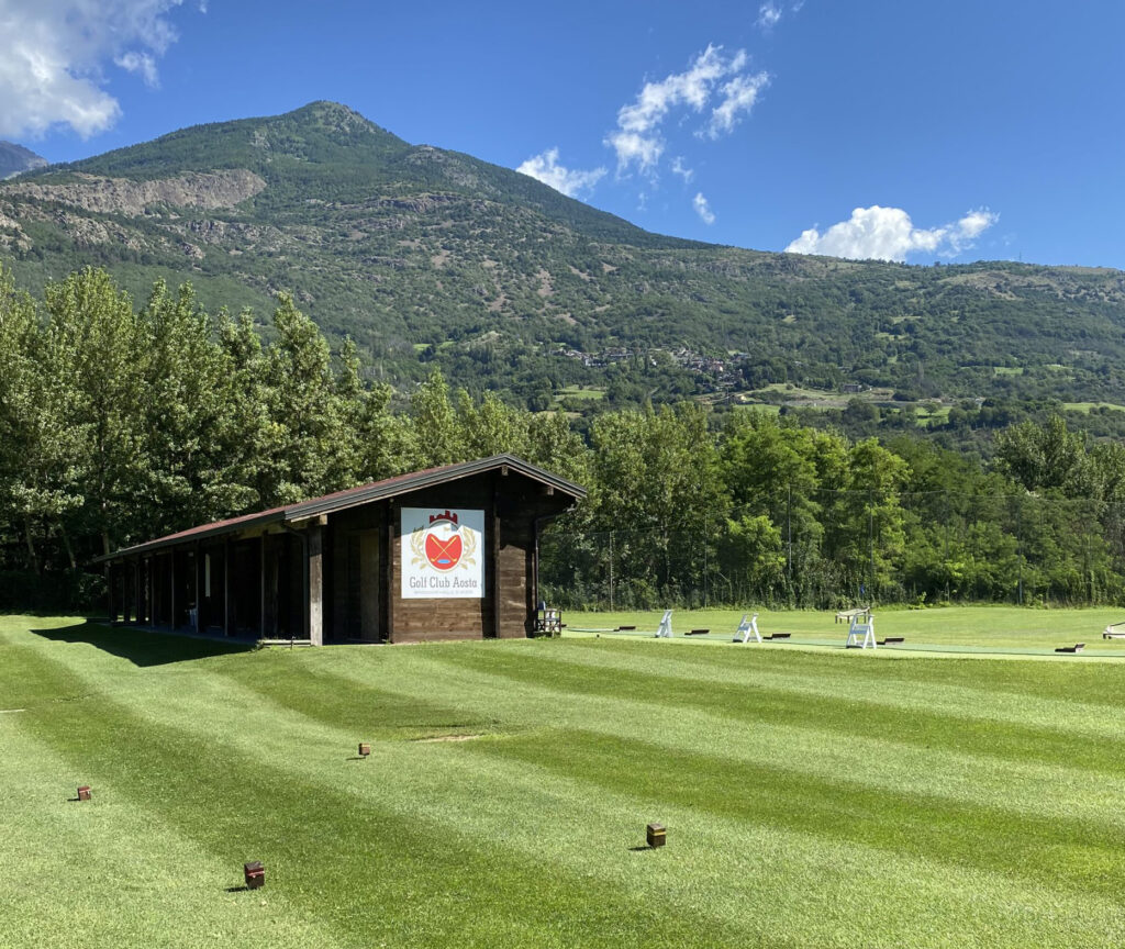 campoPratica golfClubAostaBrissogne