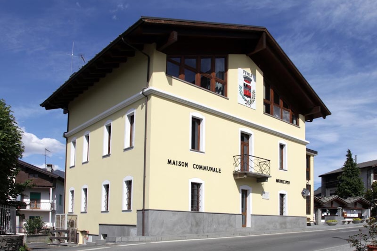 Il municipio di Fénis