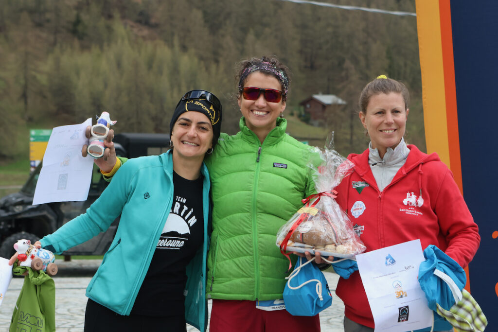K+ Antey Chamois, Chamois (ITA), //, podio individuale femminile, photo credit: