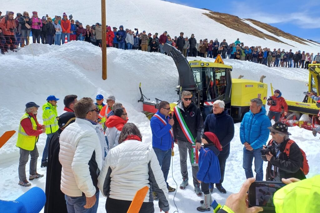 La riapertura al traffico del Colle del Piccolo San Bernardo
