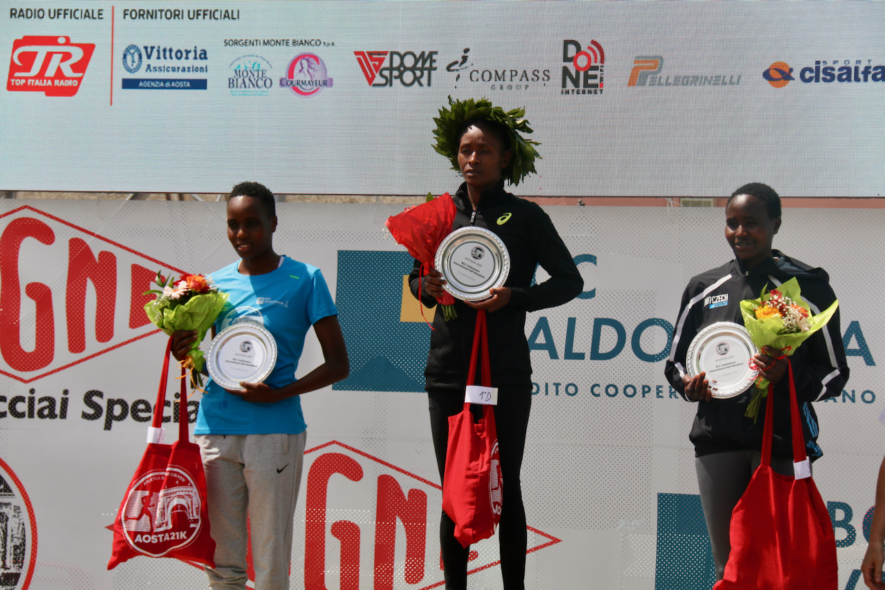 Aostak Podio femminile