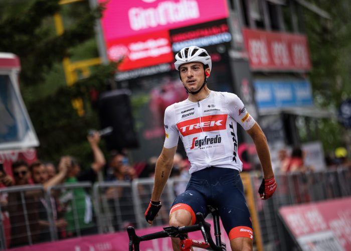 Giulio Ciccone vittorioso a Cogne nel 2022: lo scalatore della Lidl Trek è reduce dal secondo posto alla Liegi Bastogne Liegi della settimana scorsa