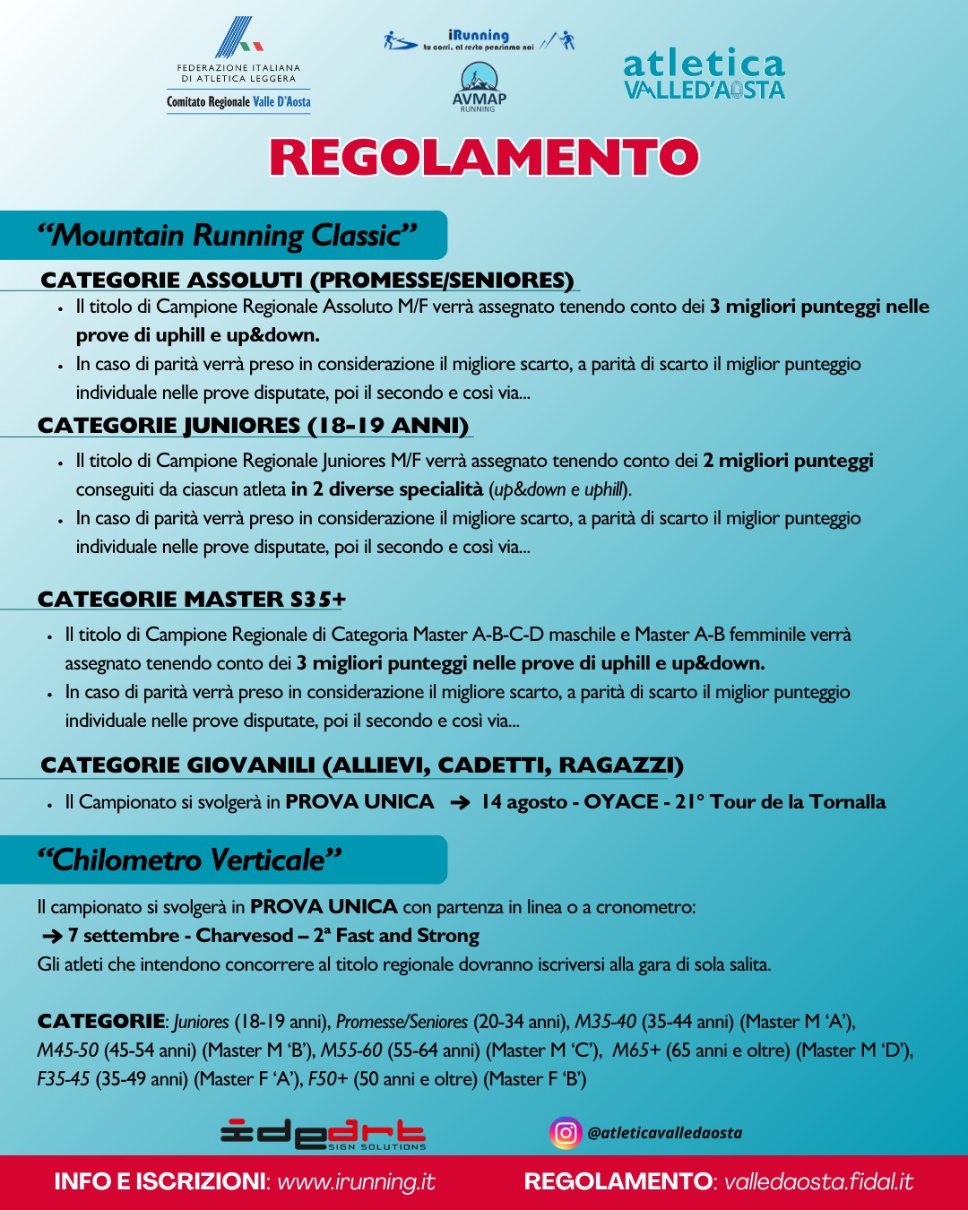 Campionato regionale corsa in montagna