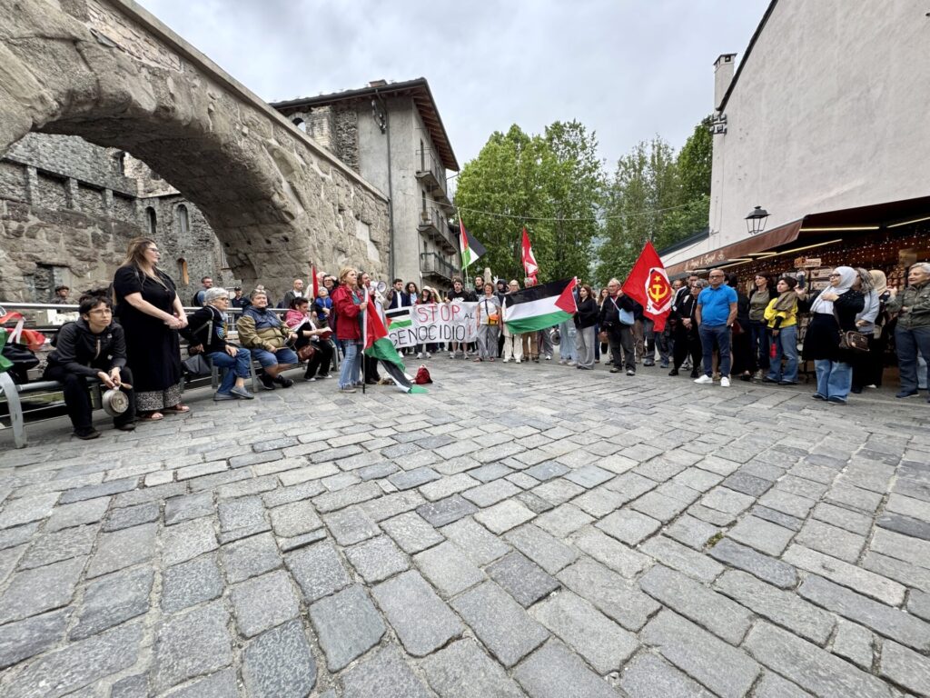Corteo per Gaza Foto di Nicole Jocollé