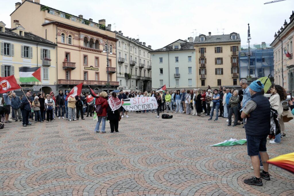 Corteo per Gaza Foto di Nicole Jocollé