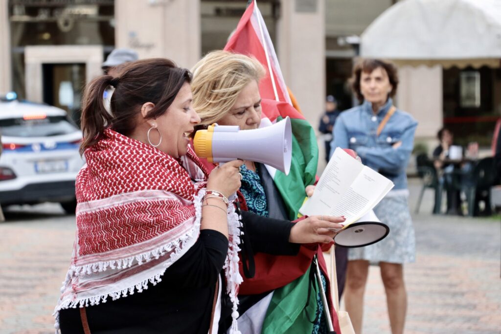Corteo per Gaza Foto di Nicole Jocollé