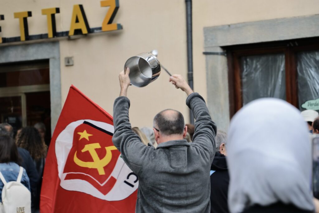 Corteo per Gaza Foto di Nicole Jocollé