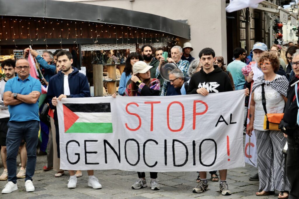 Corteo per Gaza Foto di Nicole Jocollé