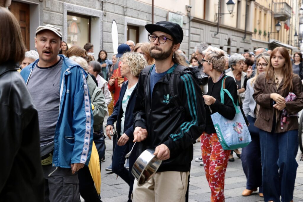 Corteo per Gaza Foto di Nicole Jocollé