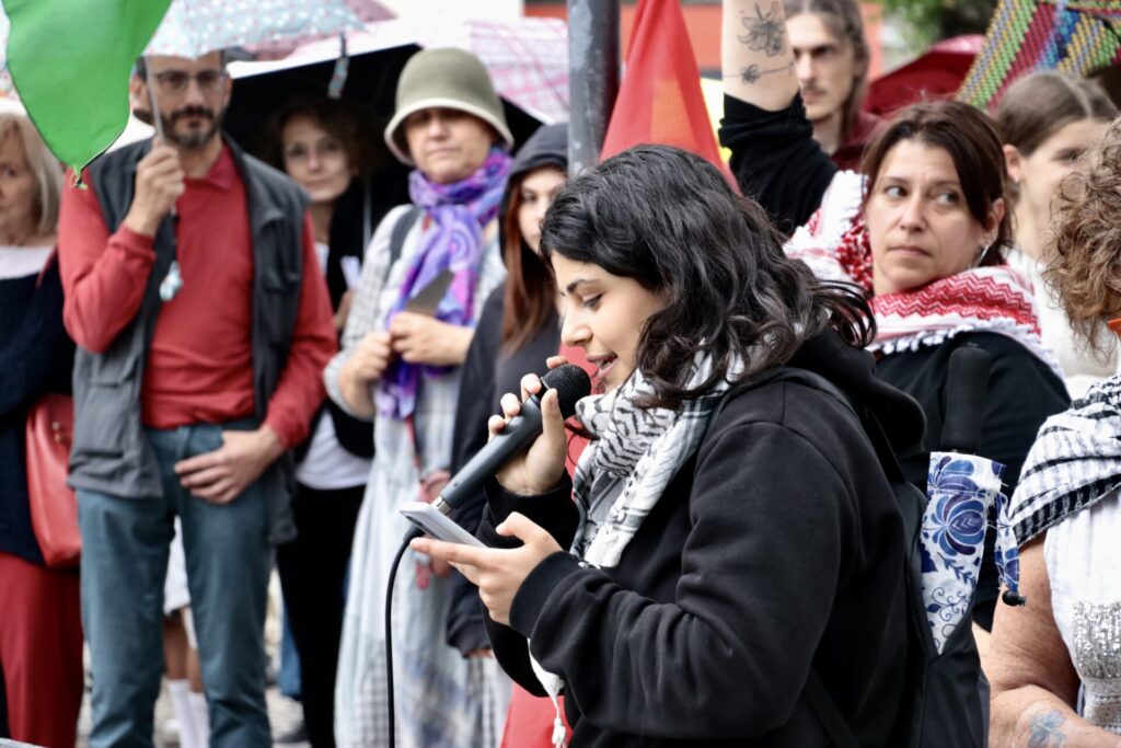 Corteo per Gaza Foto di Nicole Jocollé