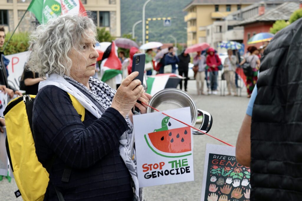 Corteo per Gaza Foto di Nicole Jocollé