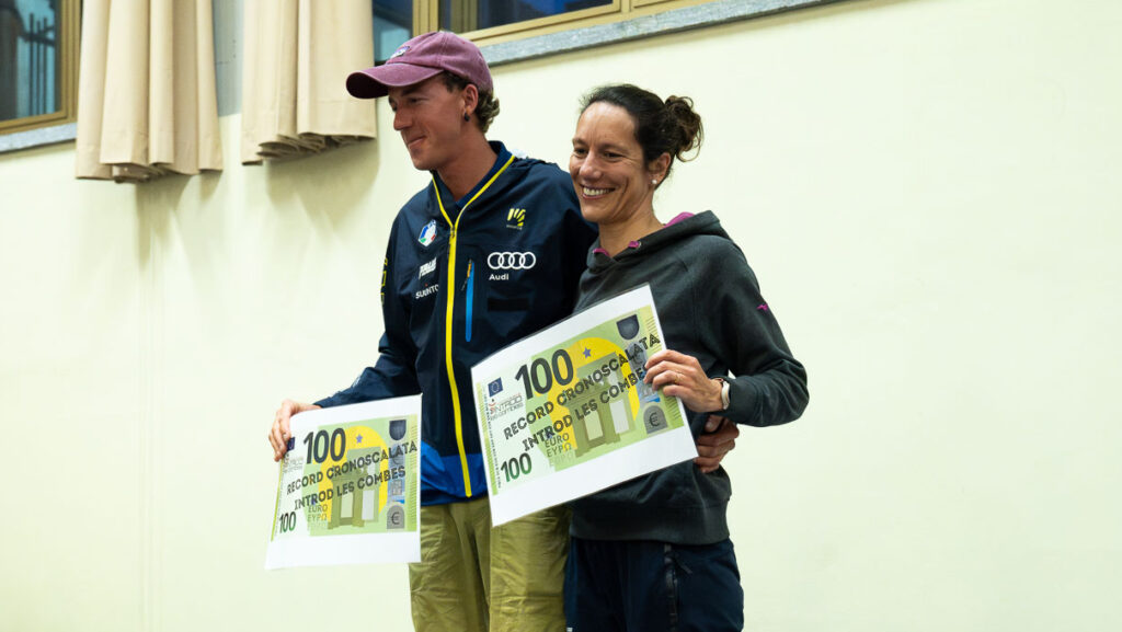 Cronoscalata Introd Les Combes, Introd (ITA), //, Daniel Thedy e Charlotte Bonin, photo credit: Federica Fornaro
