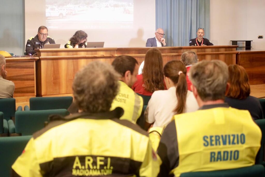 Esercitazione protezione civile