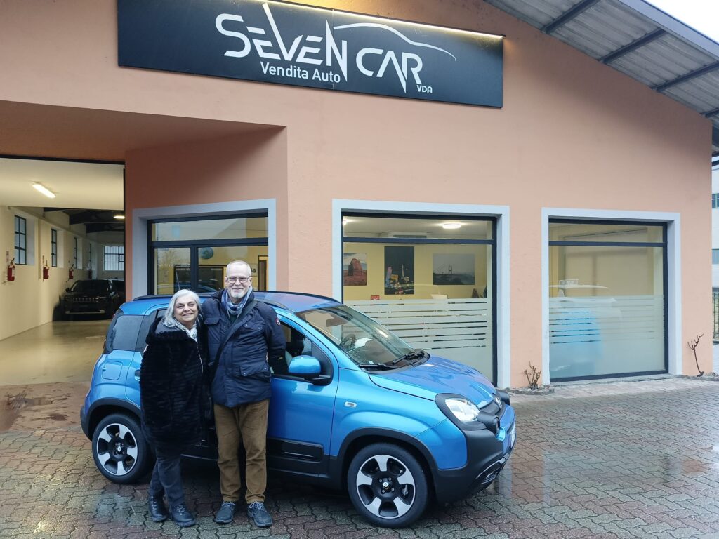 Fiat Panda Annamaria e Orazio di Pontey