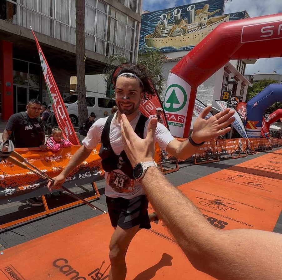 Gilles Roux Transvulcania