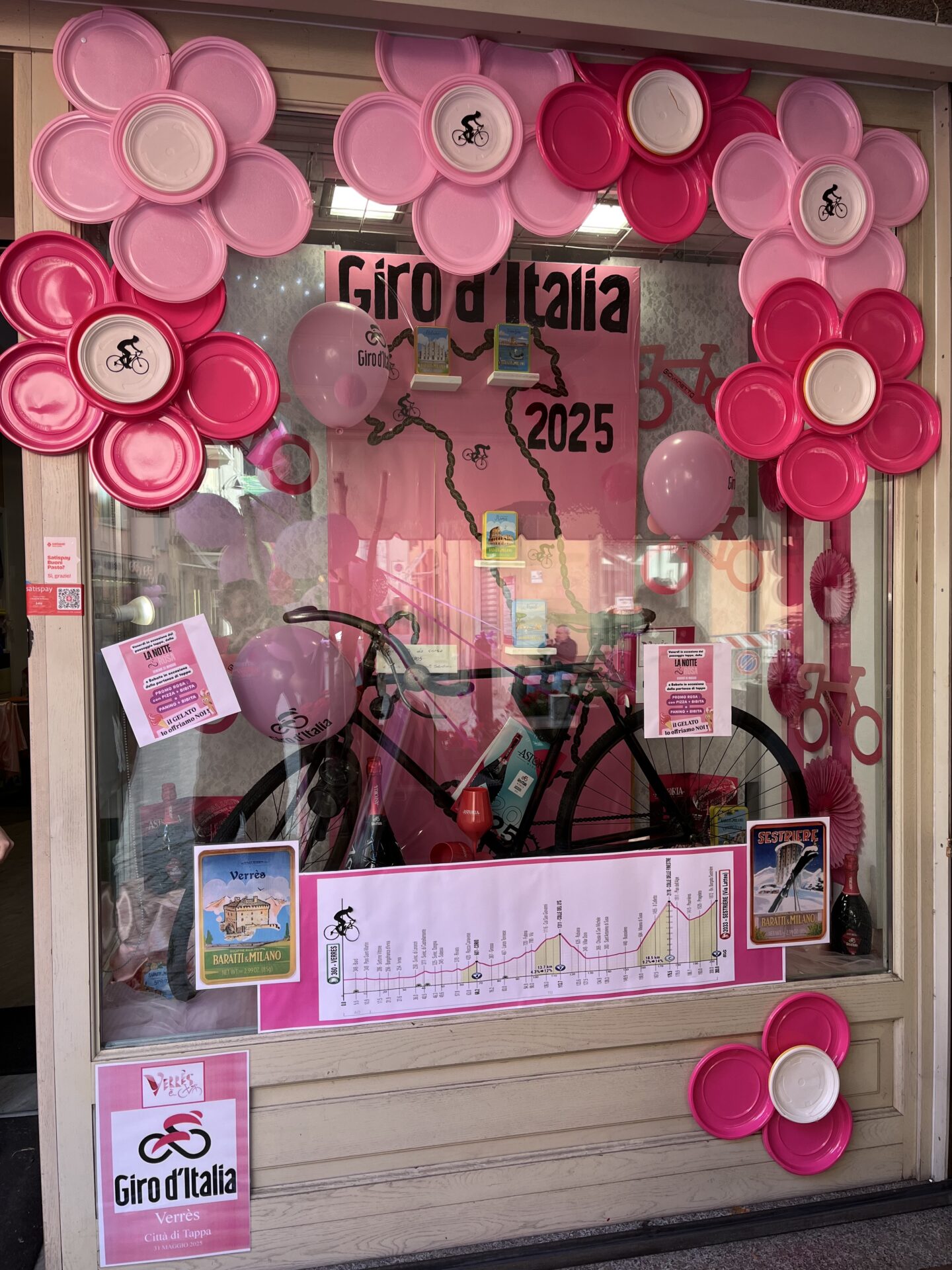 Giro d'Italia L'attesa a Verrès