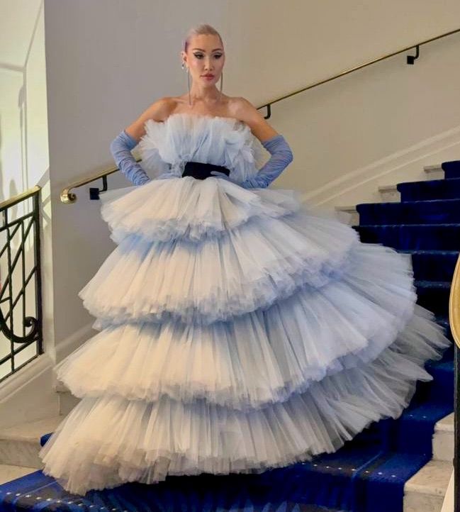 Gli abiti di Fabio Porliod al Festival di Cannes