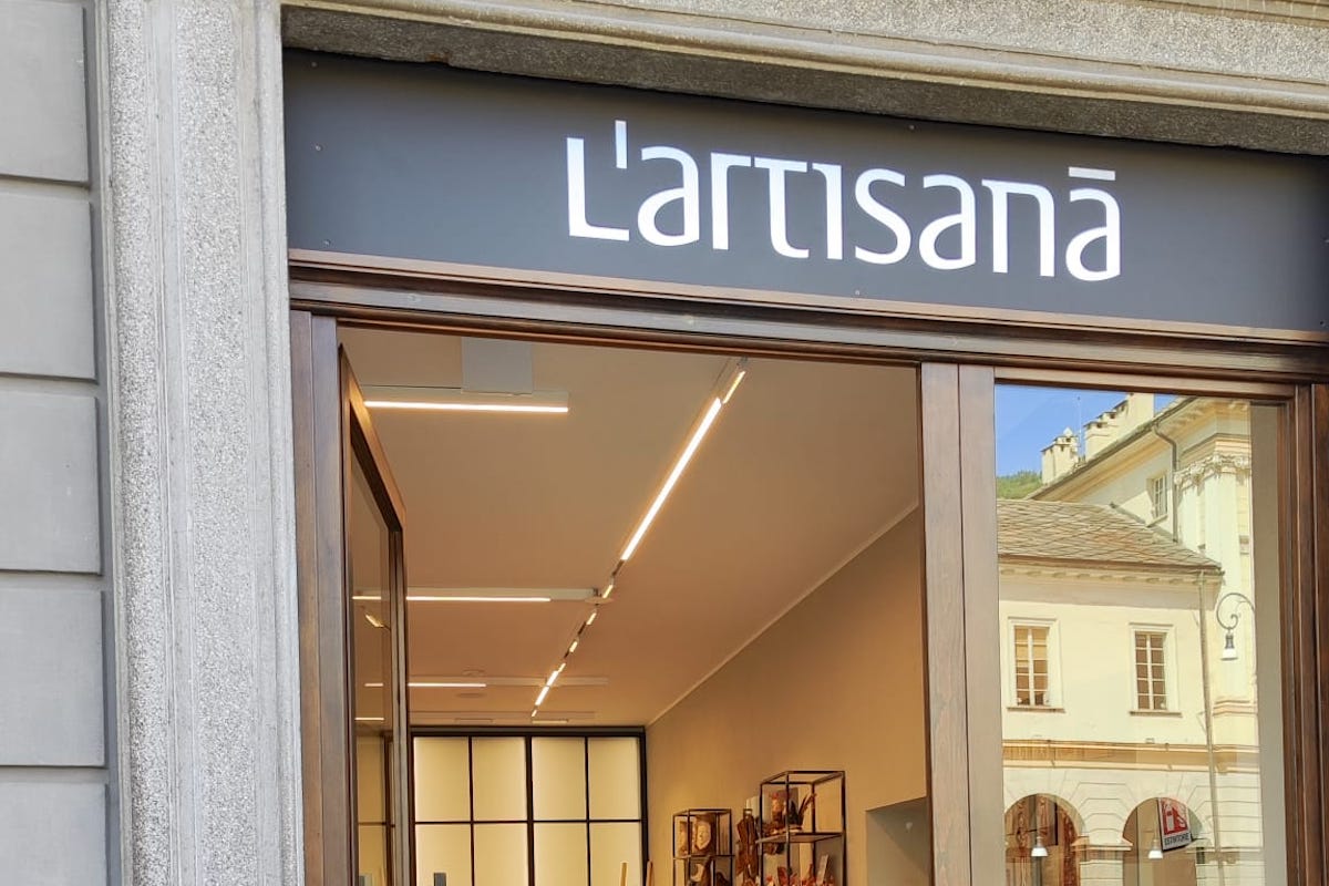 Il nuovo punto vendita de L’Artisanà di Aosta