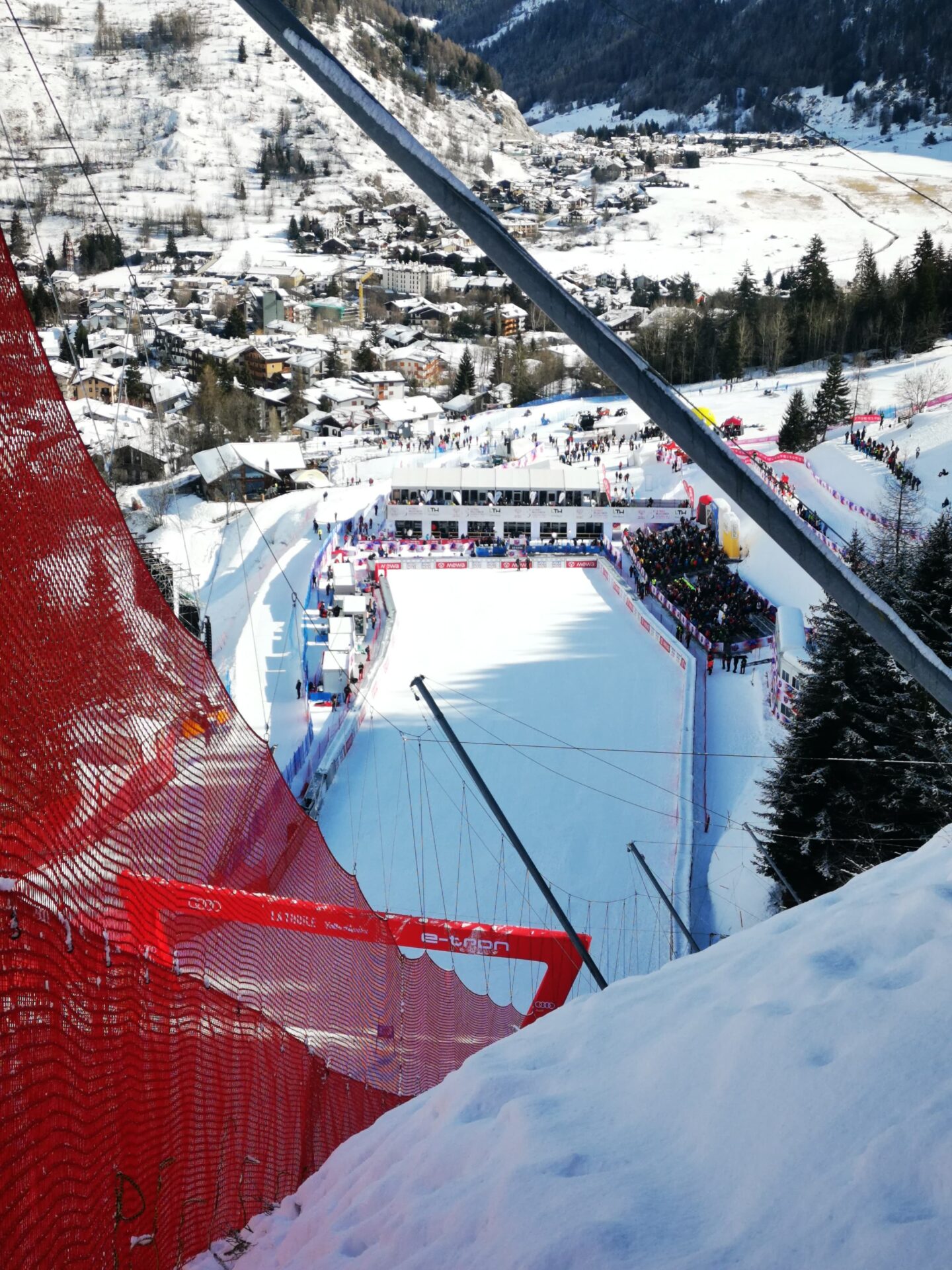 Lo spot di Dvide Verthy visto dall'alto