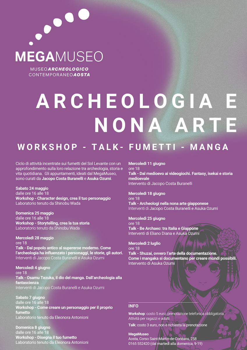 Locandina Archeologia e nona arte