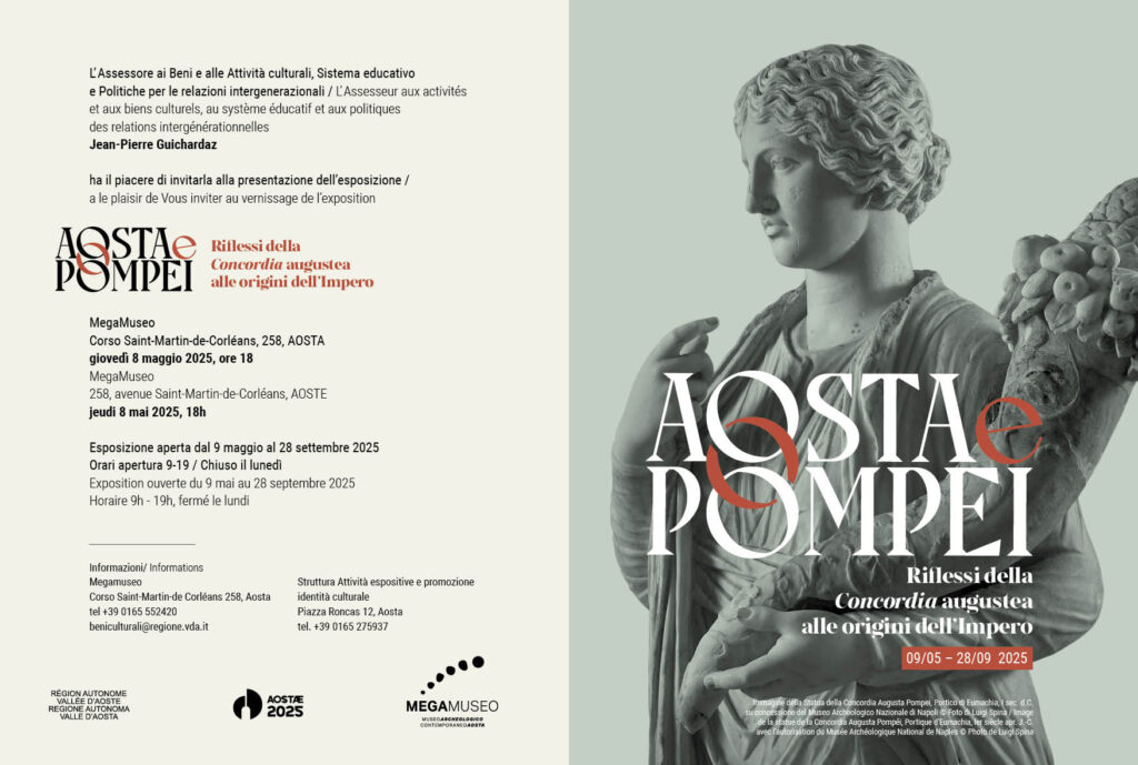 Mostra Aosta e Pompei