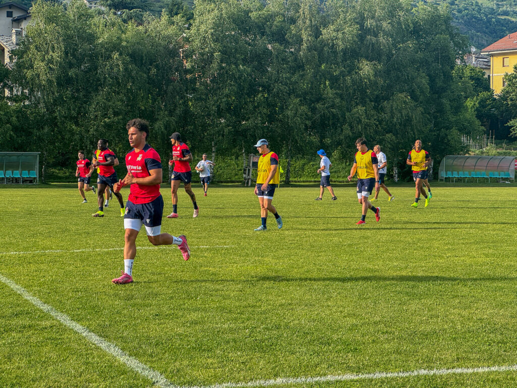 Nazionale italiana seven rugby a Sarre