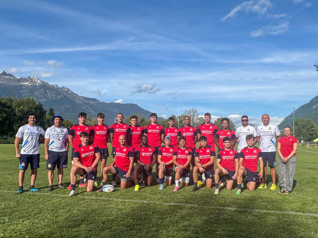 Nazionale italiana seven rugby a Sarre