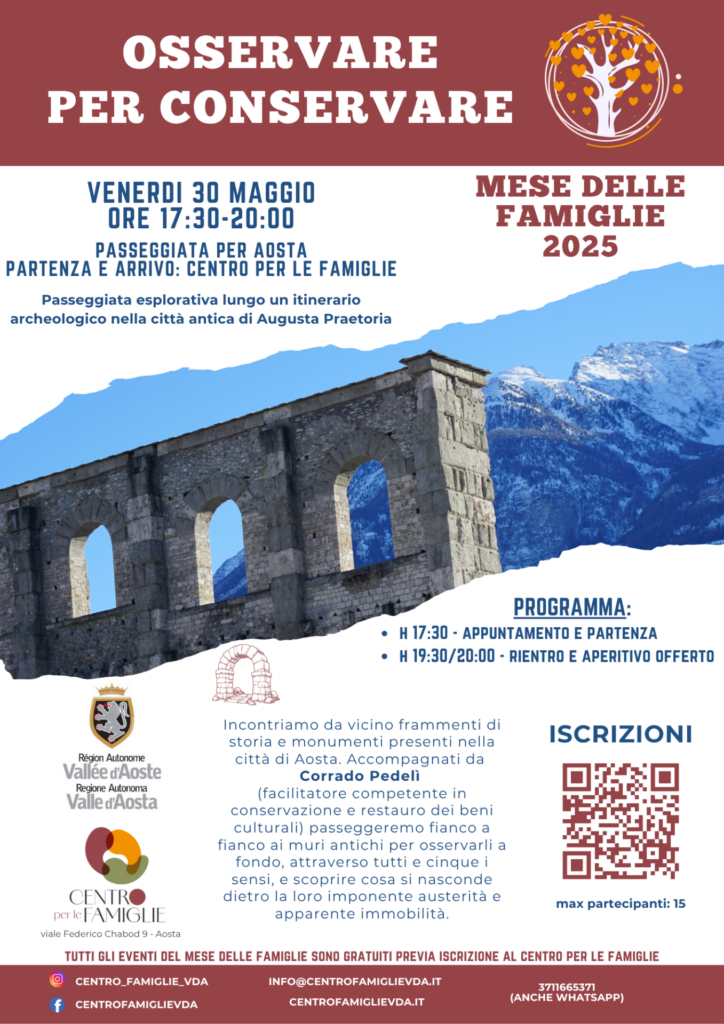Osservare per conservare Mese Famiglie