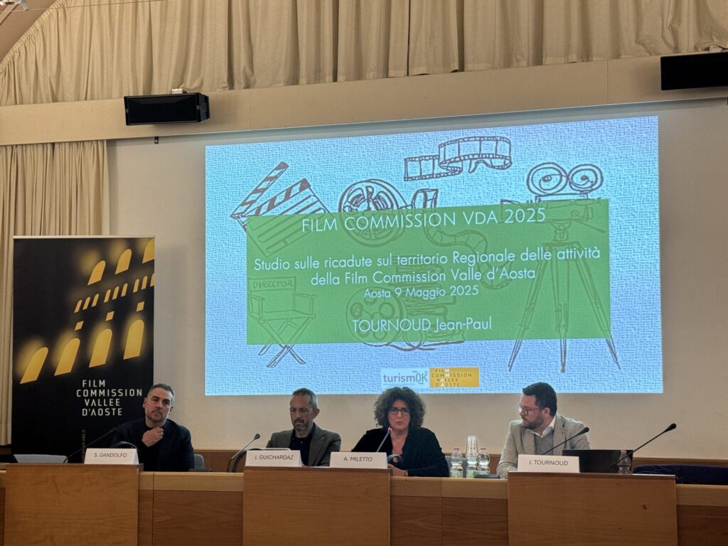 Presentazione studio Film Commission VdA e TurismOK