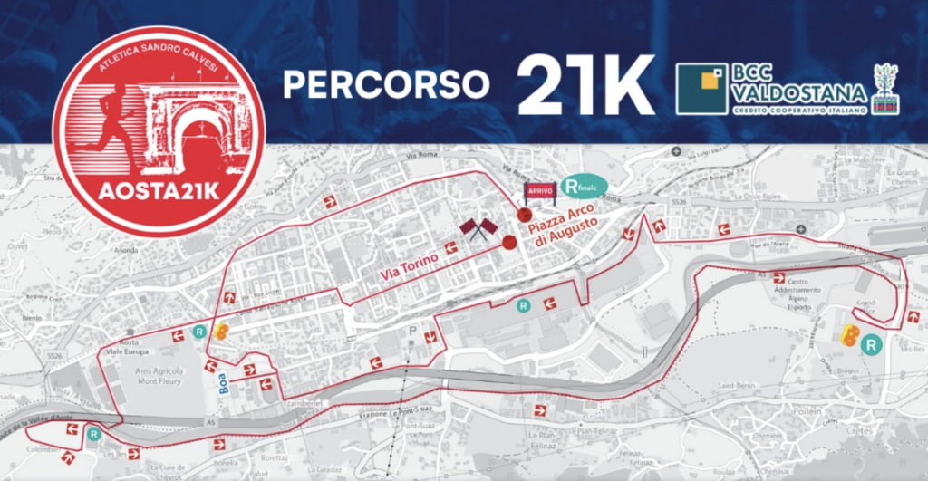 Aosta21k percorso viabilità