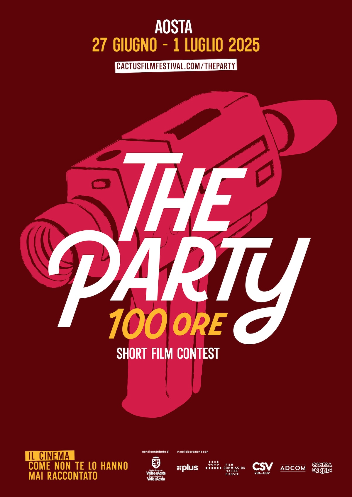 The Party 100 ore - Locandina