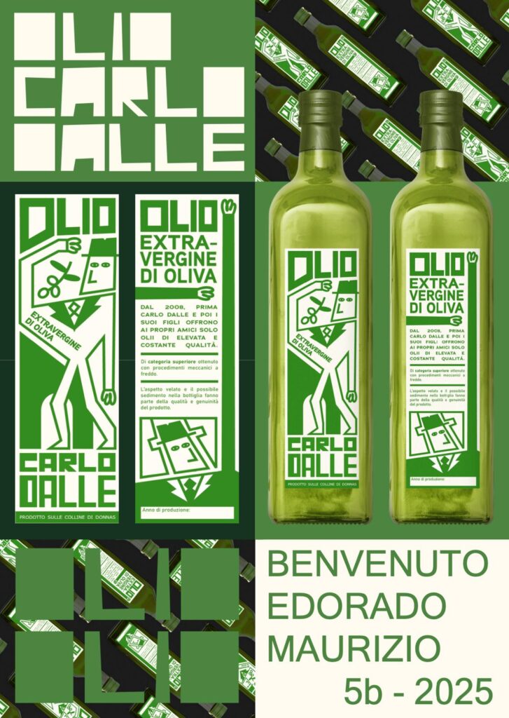 Una delle etichette della mostra